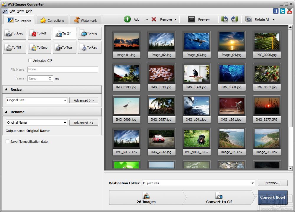 AVS Image Converter,图片格式转换