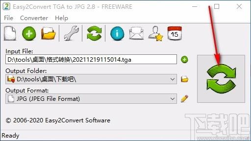 Easy2Convert TGA to JPG下载,TGA转JPG图片格式转换器