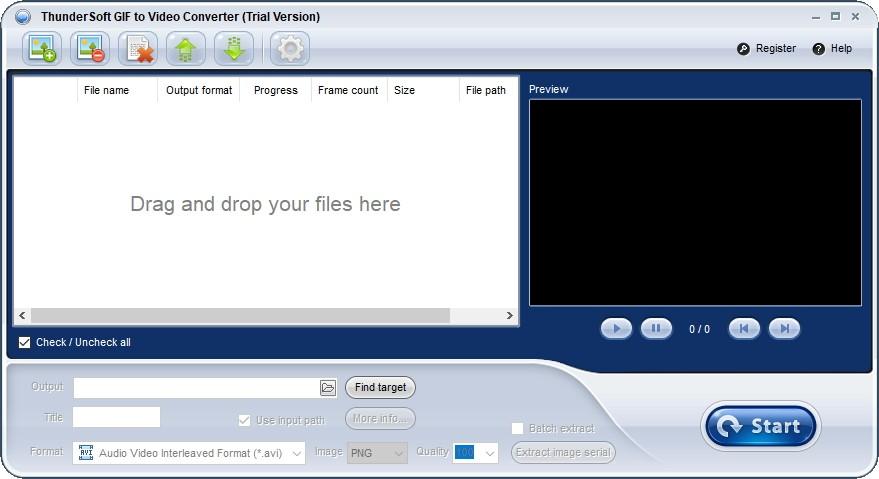 ThunderSoft GIF to Video Converter下载,GIF转视频,图片转换